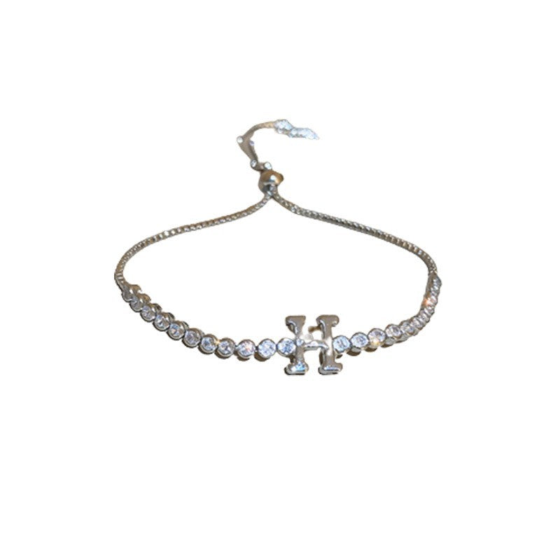 Wholesale Zircon Flower Bracelet