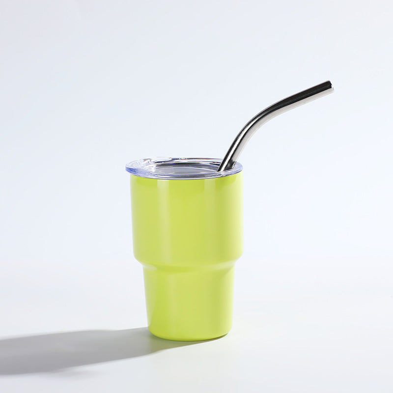 Wholesale Candy Color Red Wine Cup 2oz Stainless Steel Ice Bullies Cup