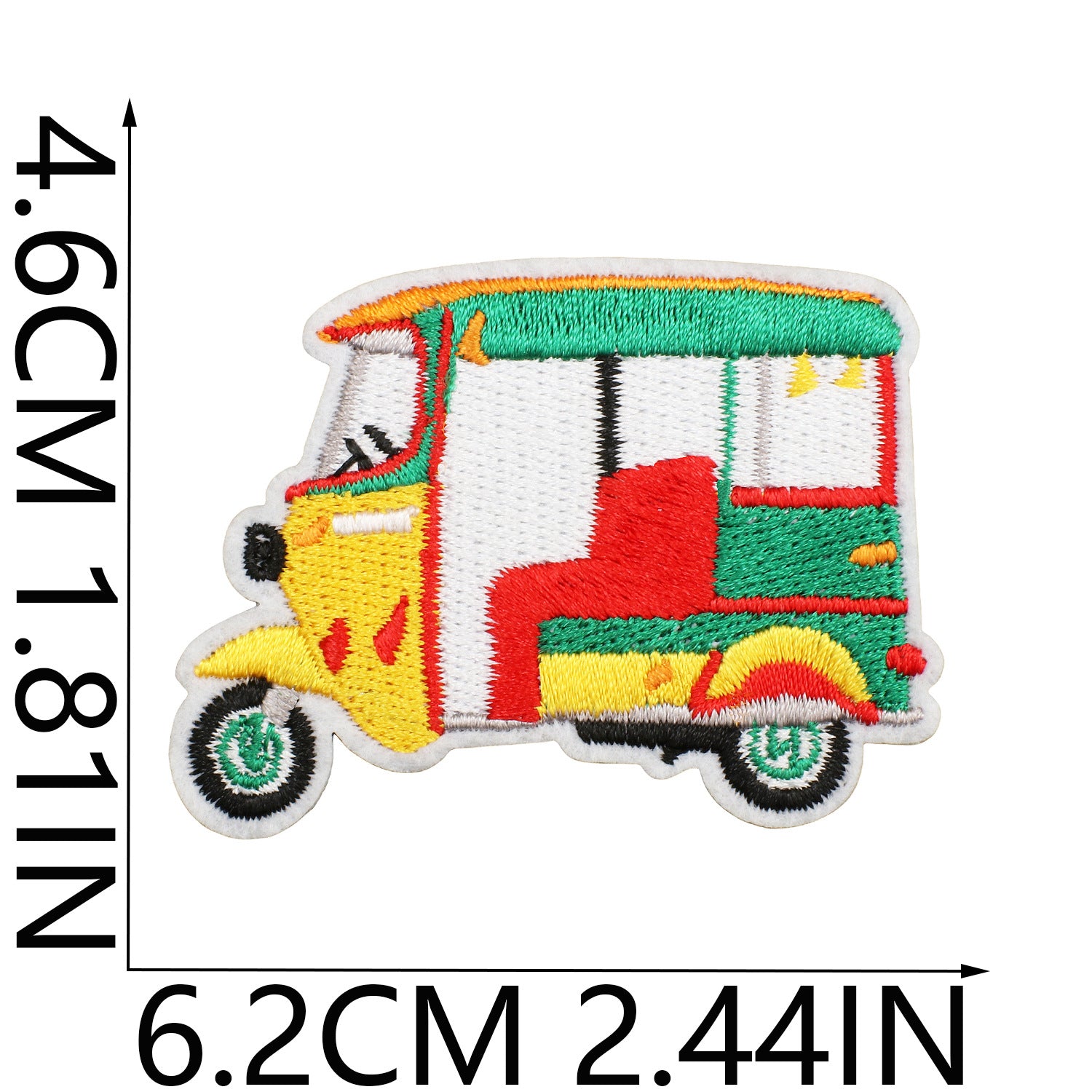 Wholesale Polyester Thread Embroidered Patch Indian Diwali Elephant And Cobra Design Decorative Clothing Craft Supply