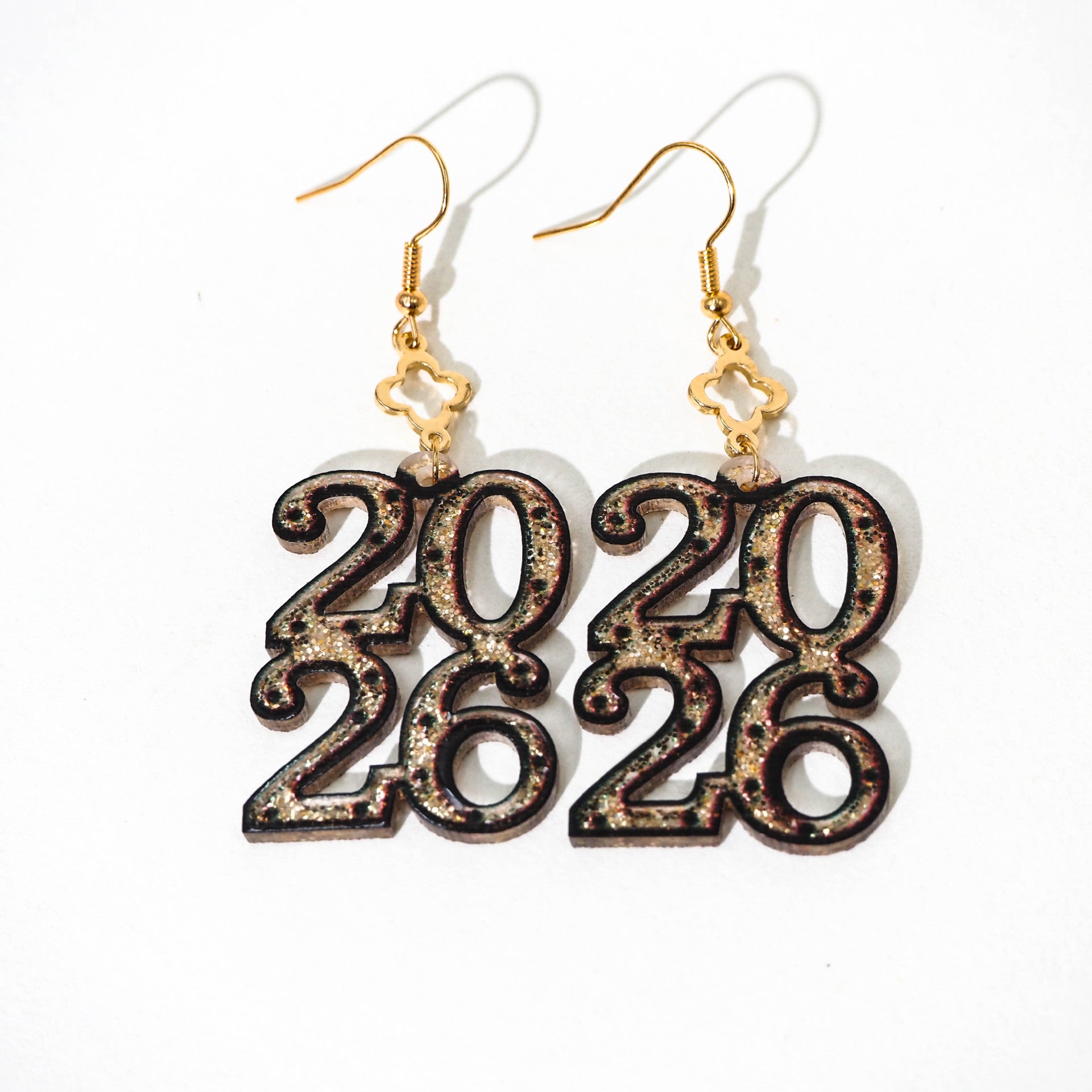 Wholesale 2026 Acrylic Digital Acrylic Earrings