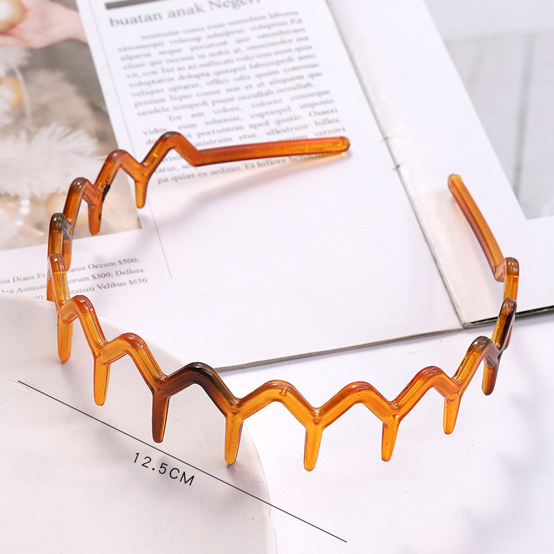 Wholesale Fixed Hair with Toothed Lace Glass Headband