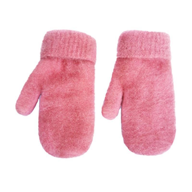 Wholesale Autumn and Winter Double Layer Plus Thickened Cashmere Cycling Gloves