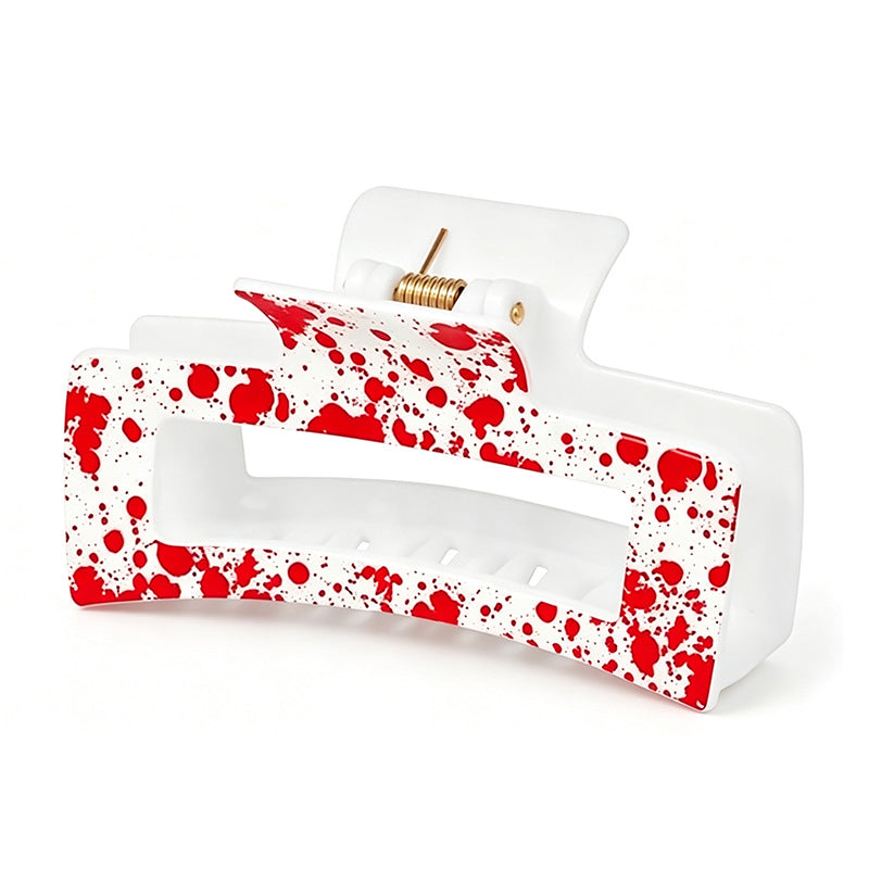 Wholesale   Web Hair Claw Clip White Stylish Hair Accessory For Everyday Styling And Boutique Resale
