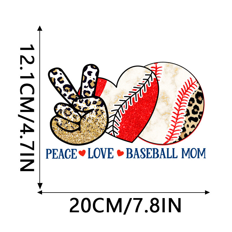 Wholesale 10pcs Baseball DIY UV DTF Ready to Press Transfers Wraps