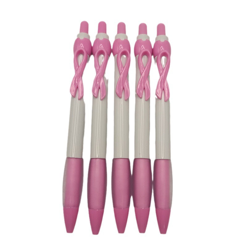 Wholesale  50PCS Ribbon Plastic Ballpoint Pen