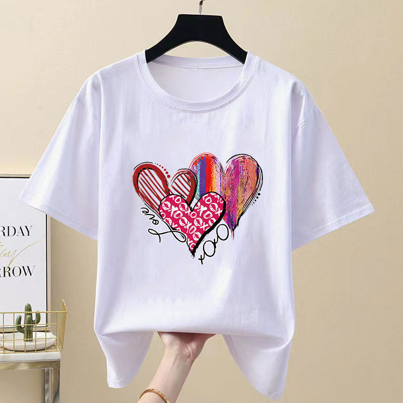 Wholesale Valentine' s Day heat transfer print  UV DTF Ready to Press Transfers Wraps