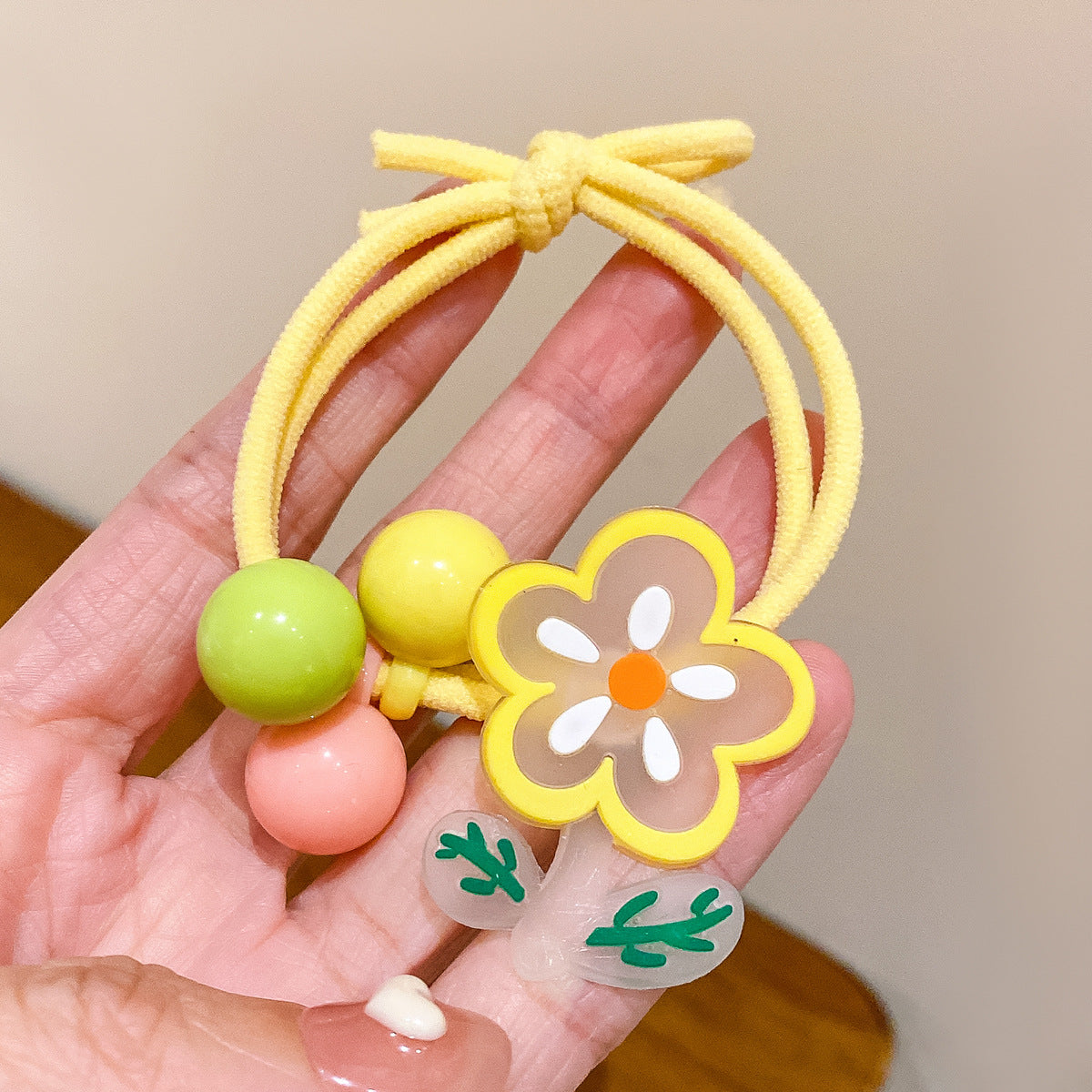 Wholesale Children' s high elastic cute rubber band hair tie