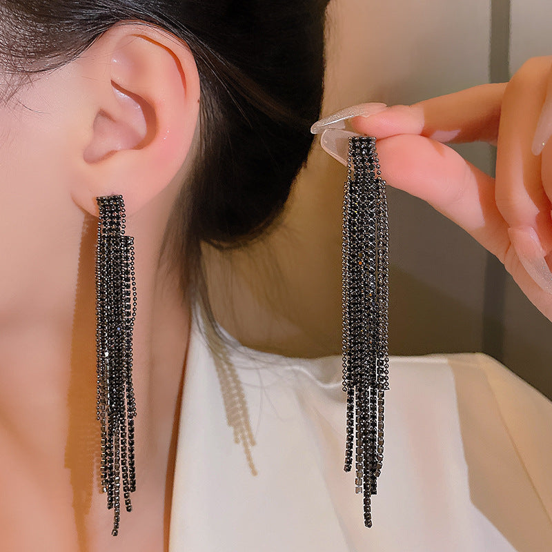 Wholesale Long Tassel Earrings