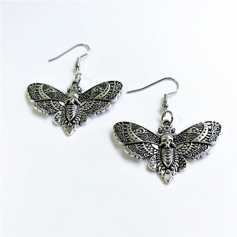 Wholesale Vintage Skull Alloy Necklace