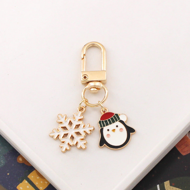 Wholesale Christmas Zinc Alloy Keychains