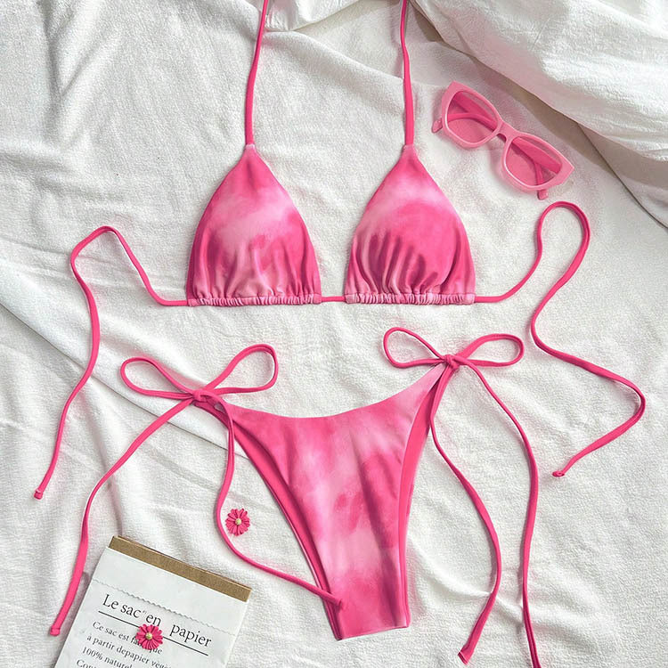 Wholesale Women's lace-up swimsuit fashion sexy beach bikini