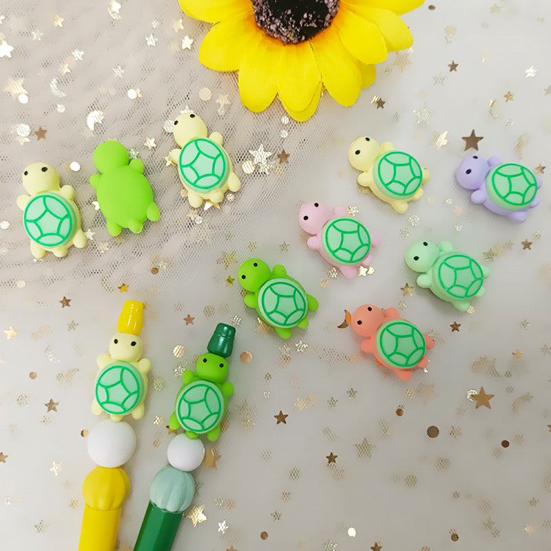 Wholesale 10pcs  Colorful turtle Focal Beads