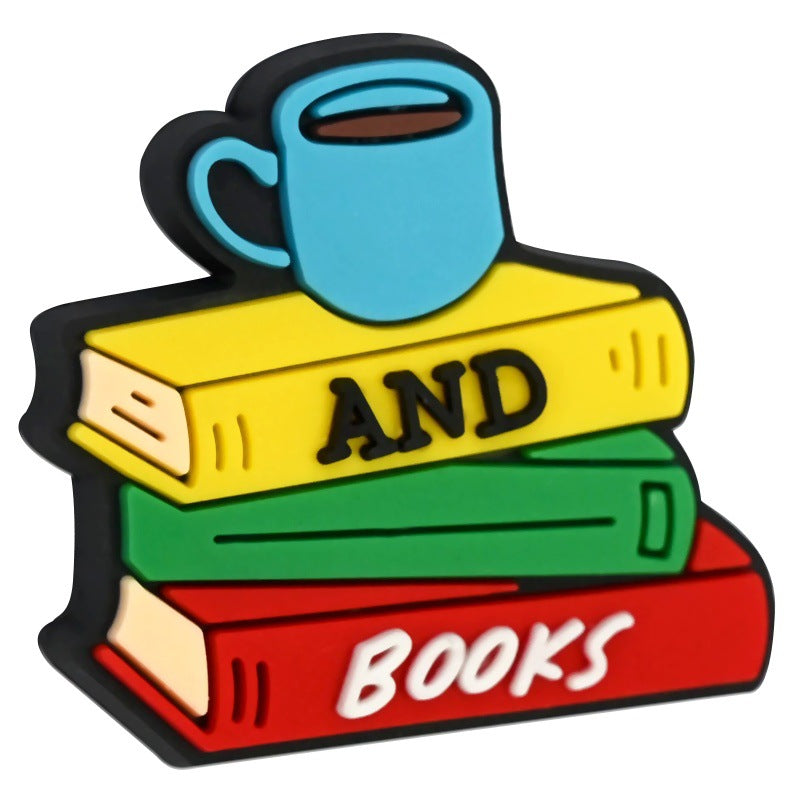 Wholesale Random 100pcs/pack  Back-to-School Series Student Stationery  Focal Beads