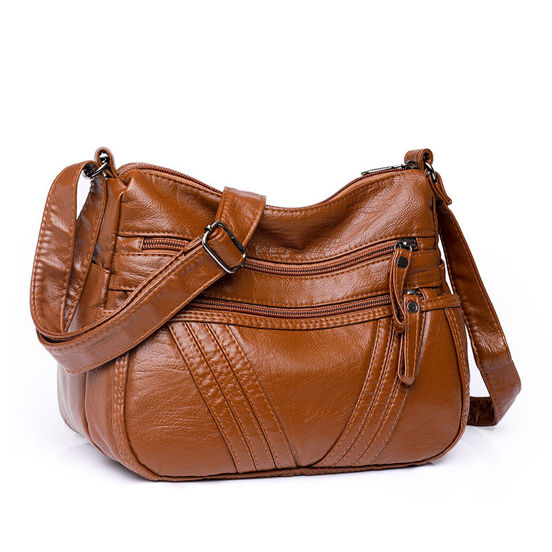 Wholesale PU Shoulder Bags, Large Capacity Backpacks, Crossbody Soft Leather Bags