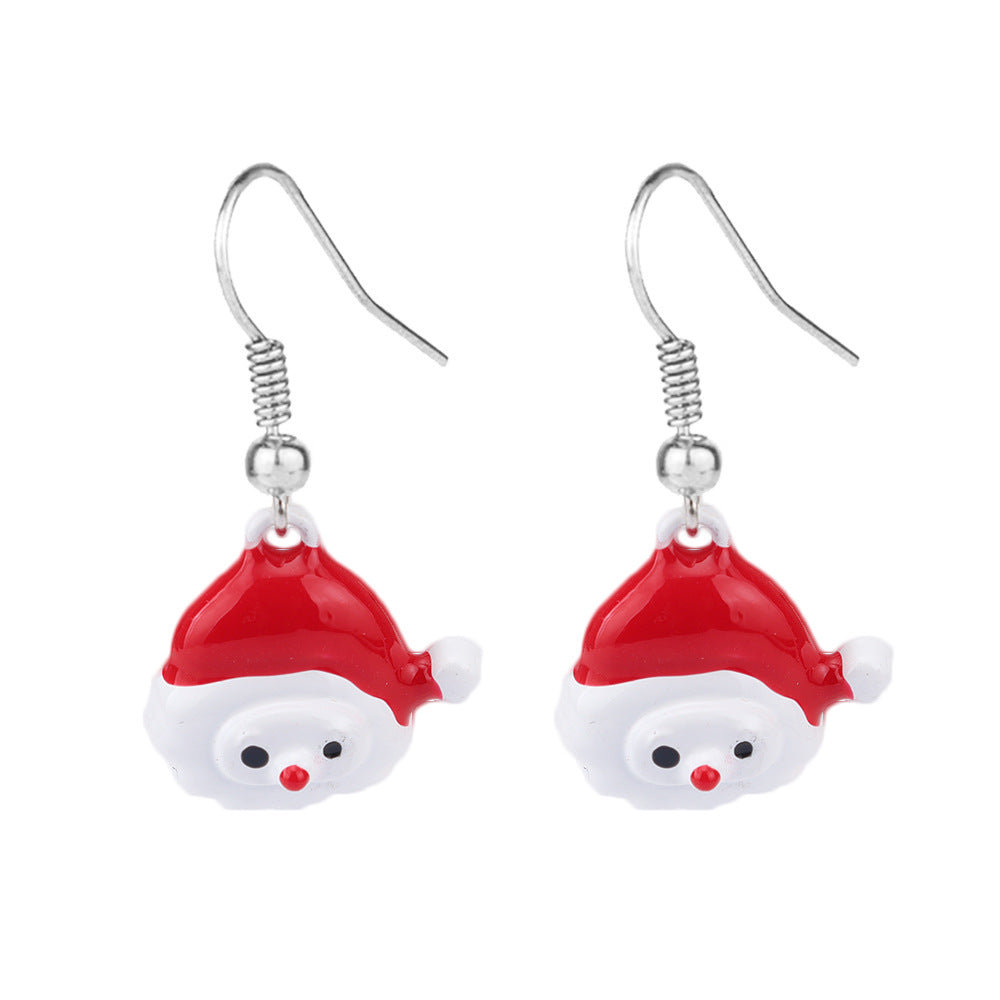Wholesale Christmas Tree  Snowman Earrings