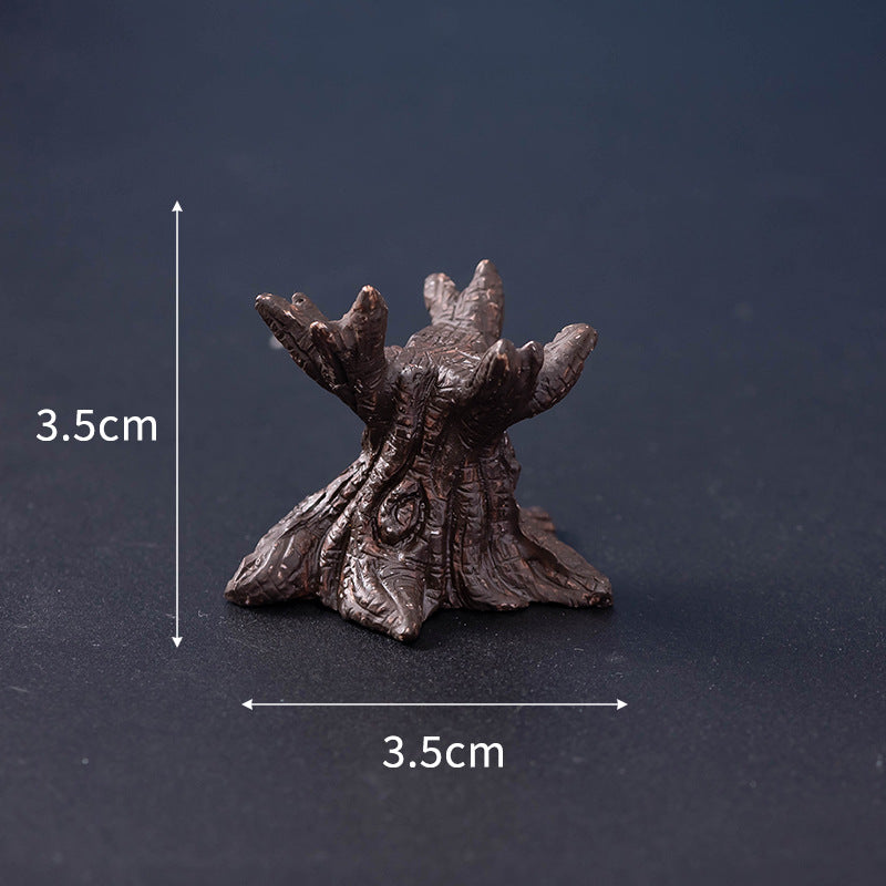 Wholesale Resin  Skull Mummy Figurine European Style Desk Ornament Everyday Use Gift Resale