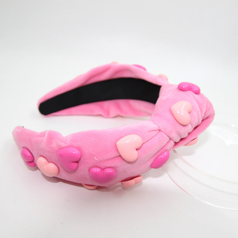 Wholesale Heart-shaped Accessories Headband