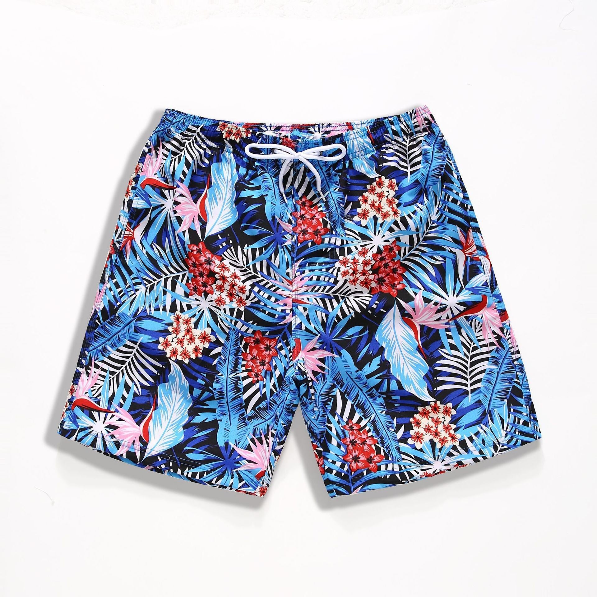 Wholesale Beach Shorts Men's Summer Casual Shorts Seaside Spa 3D Digital Printing Swimwear