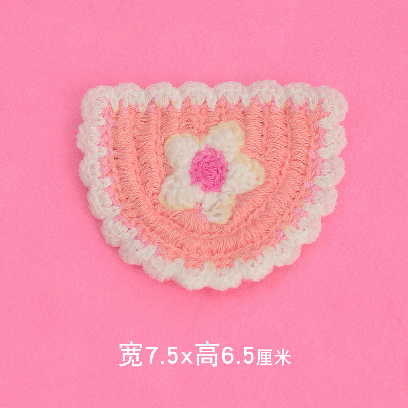 Wholesale Cute Cartoon Embroidered Fabric Patches With Floral And Fruit Designs For Clothing And Bags