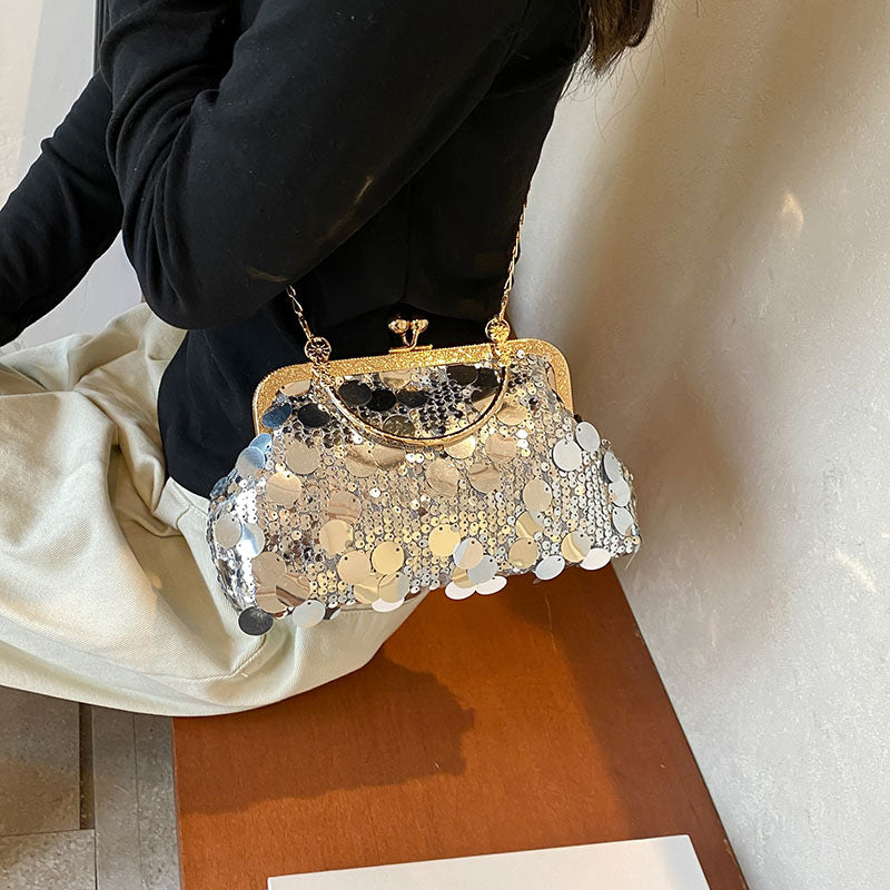 Wholesale Elegant Trendy Fashion Vintage Texted Shoulder Bag