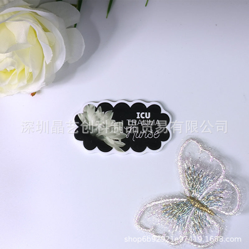 Wholesale 10pcs/ pack Acrylic DIY Accessories and Jewelry Flatback