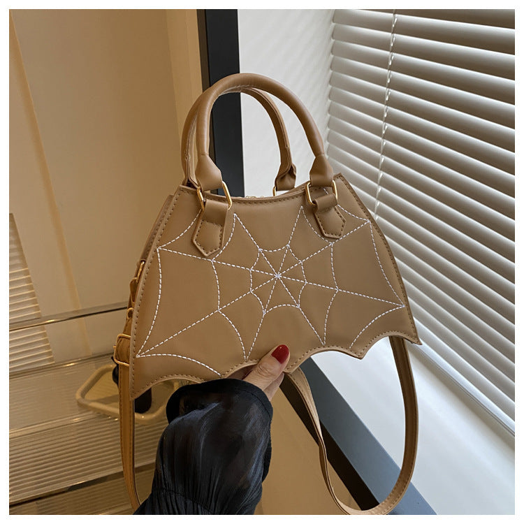 Wholesale Spider Web PU Tote Messenger Bag