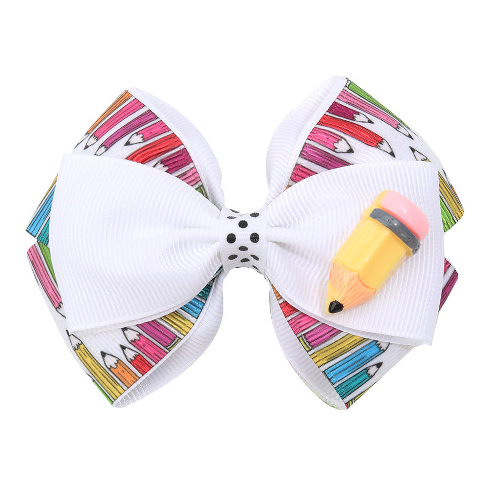 Wholesale Fabric Bow Hair Clip