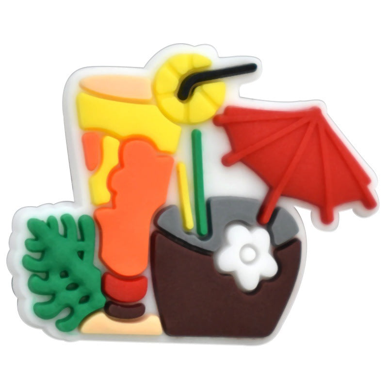 Wholesale Random 100pcs/pack   Summer series card bead  Focal Beads