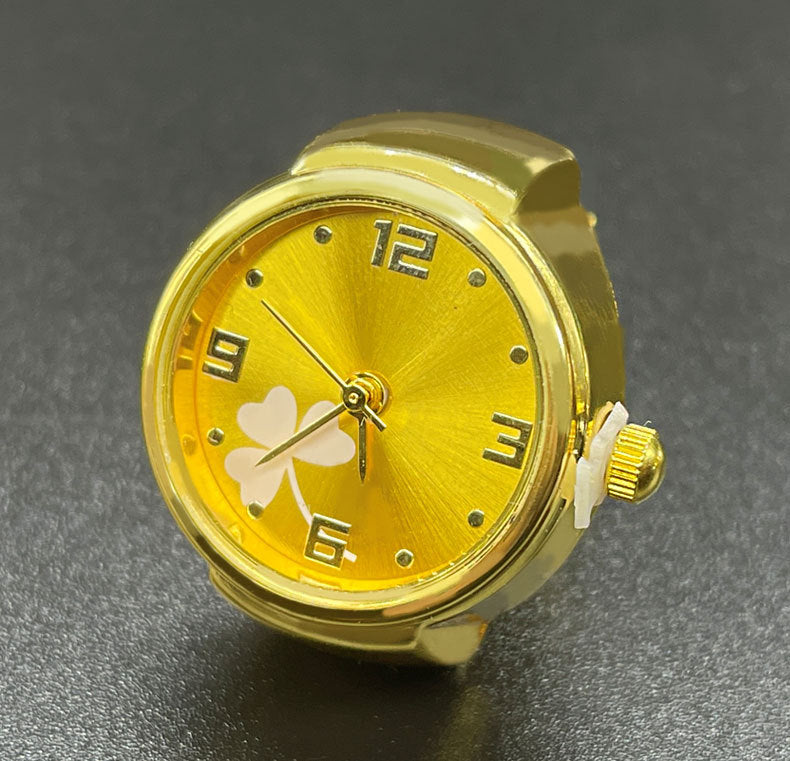 Wholesale [Ring watch] personalized men and women Mini couple quartz ring watch