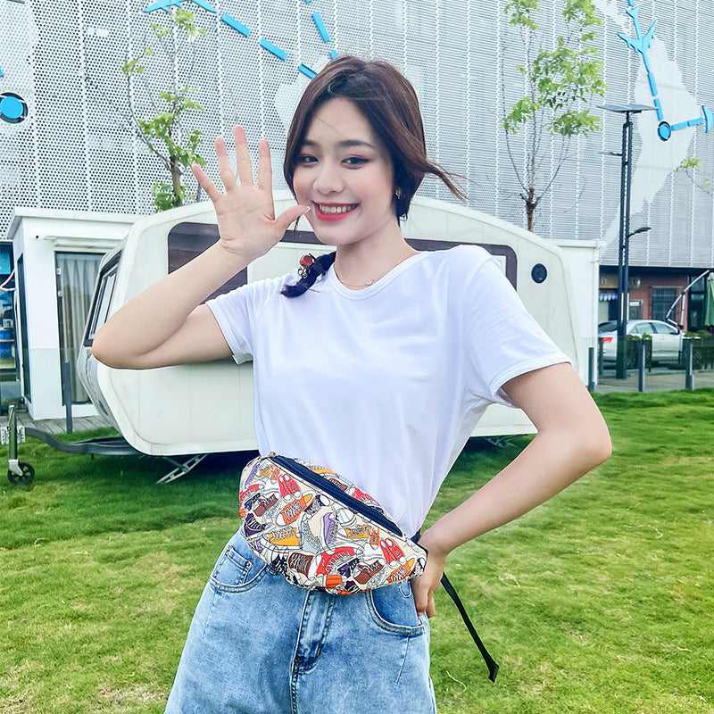 Wholesale  Flower Leopard Dairy Cow Print Crossbody Bag