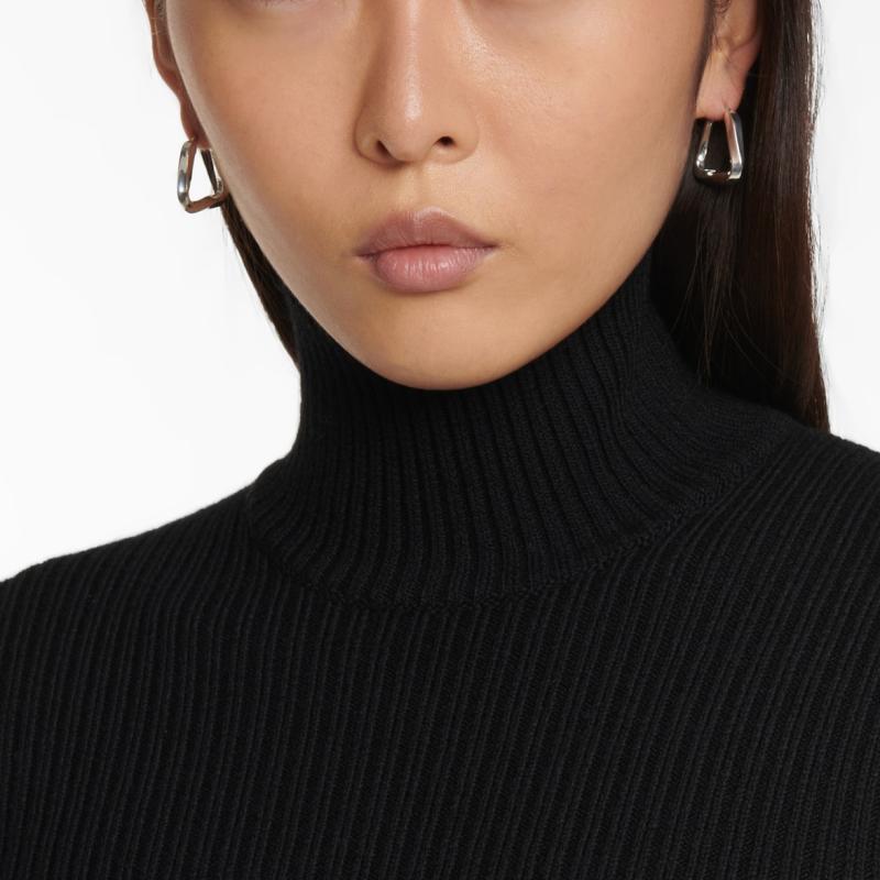 Wholesale Irregular hoop triangular exaggerated geometric earrings