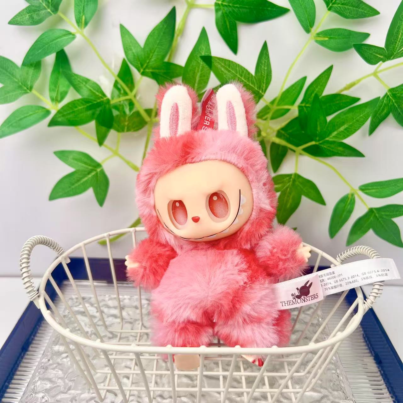 Wholesale Cute Cartoon Plush Monster Keychain