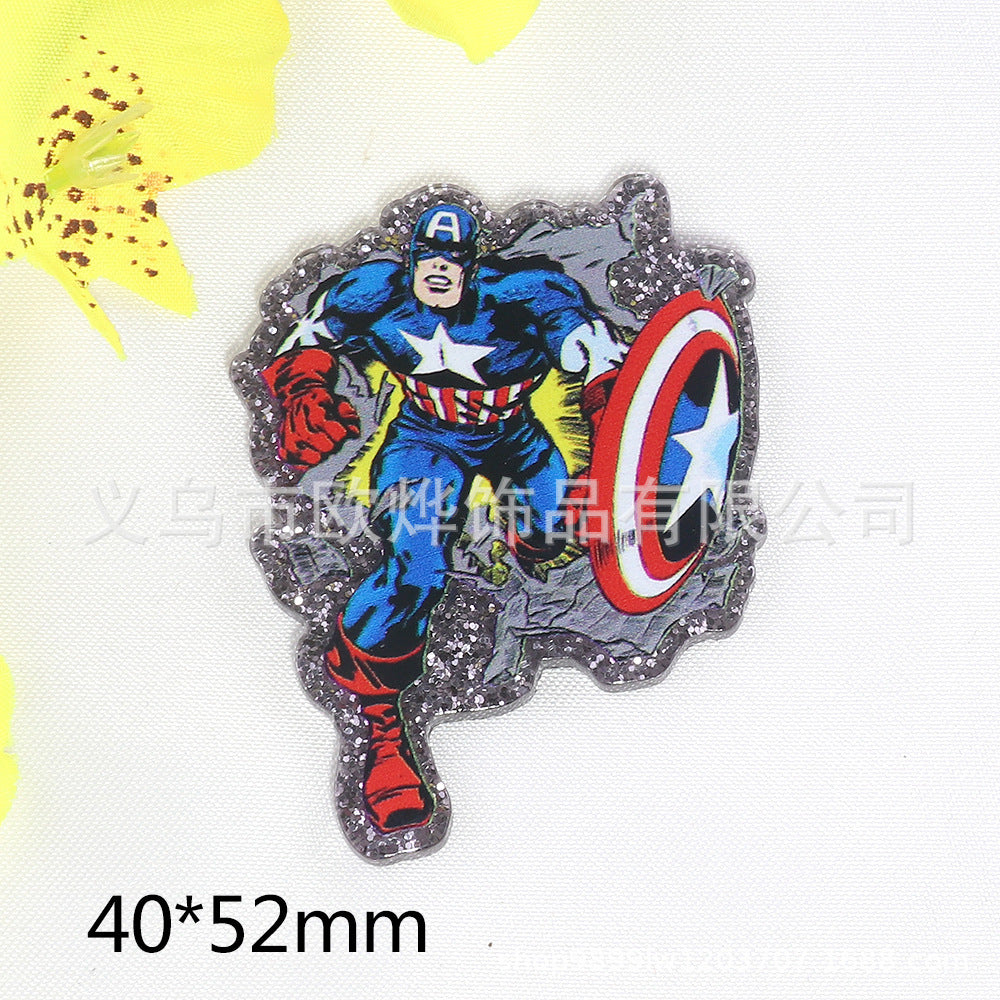 Wholesale 10pcs Cartoon Halloween Pumpkin Personality FlatBack