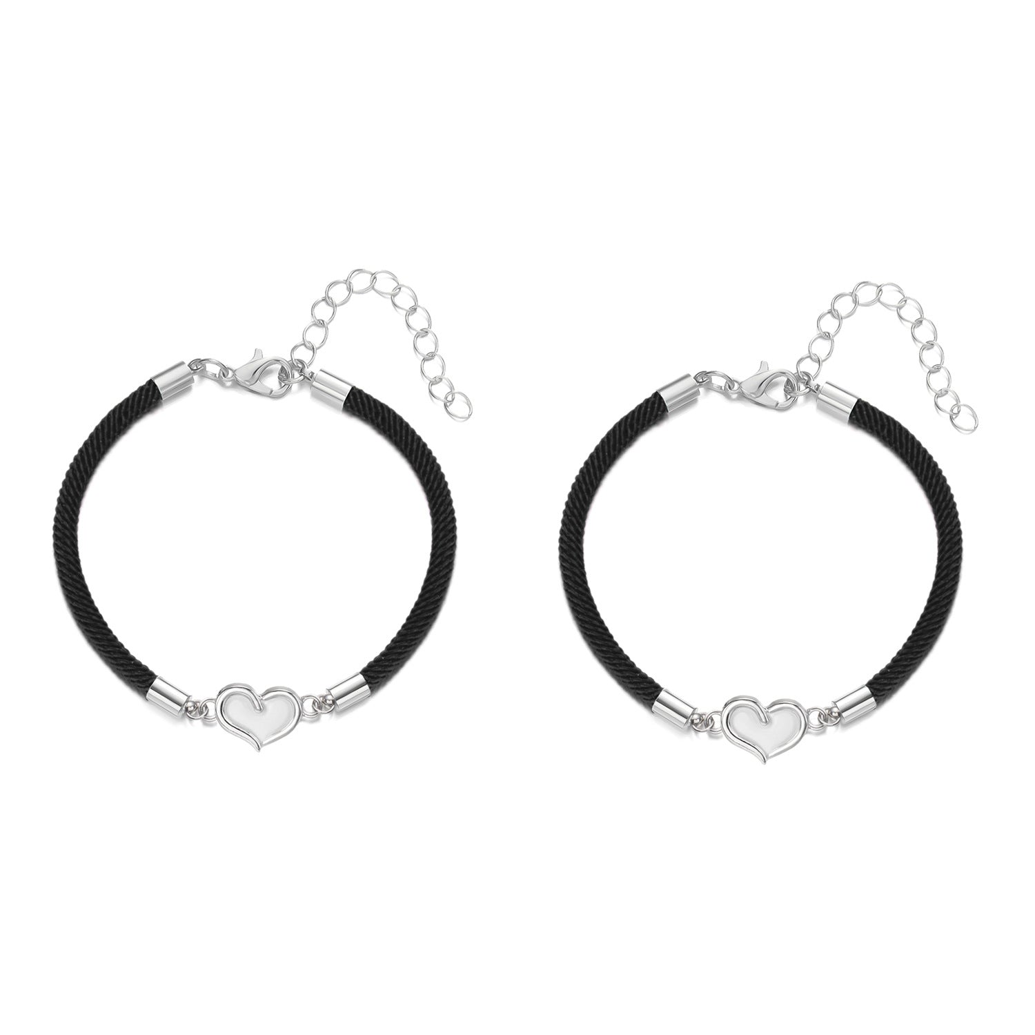 Wholesale  Luminous Bracelet Luminous Hand Rope Valentine' s Day Gift suit