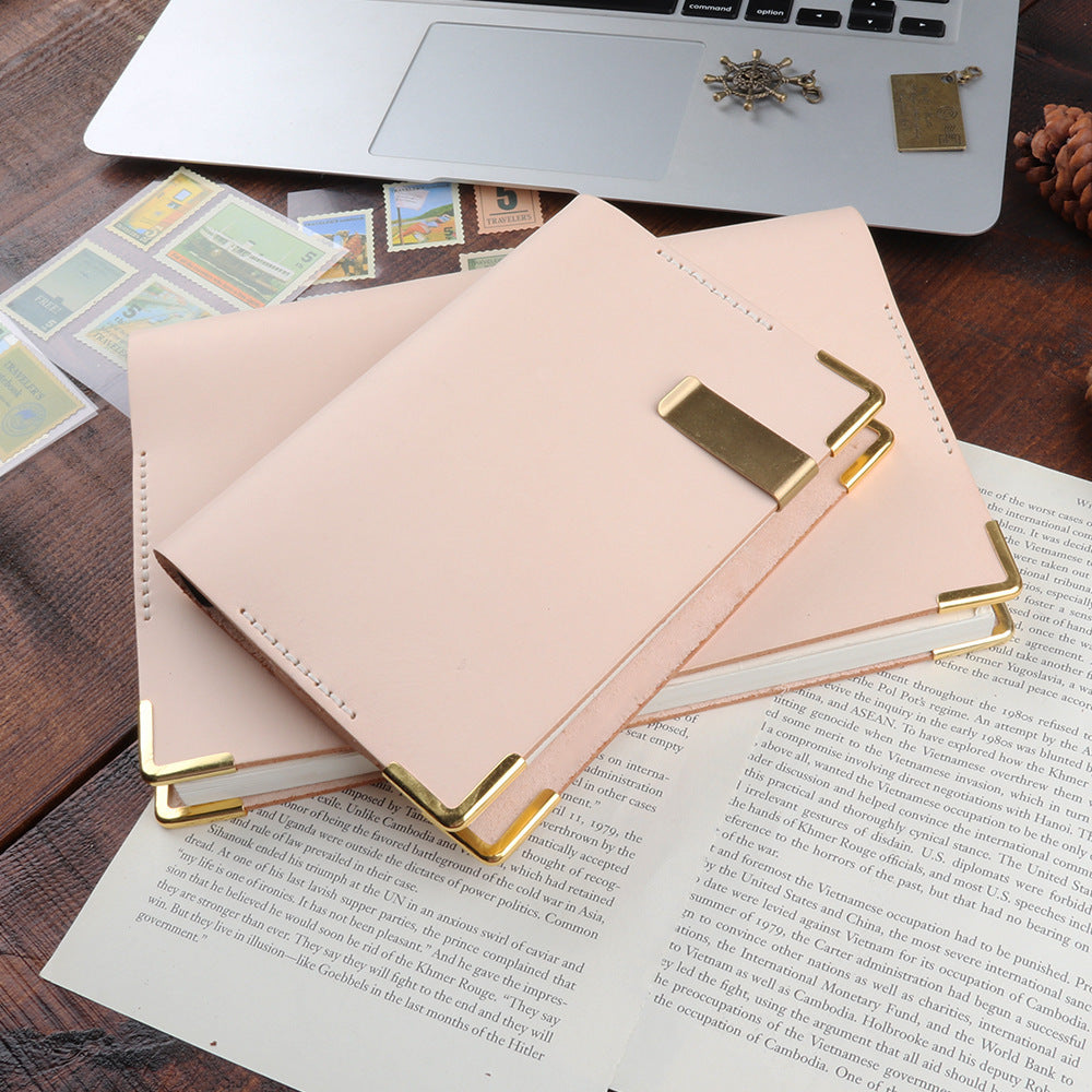 Wholesale Vintage Handmade Cowhide Bound Page Simple Notepad