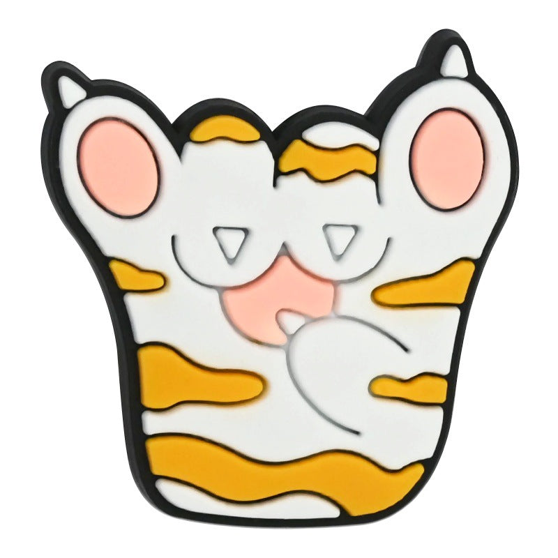 Wholesale Random 100pcs Animal Footprint Cartoon Focal Beads