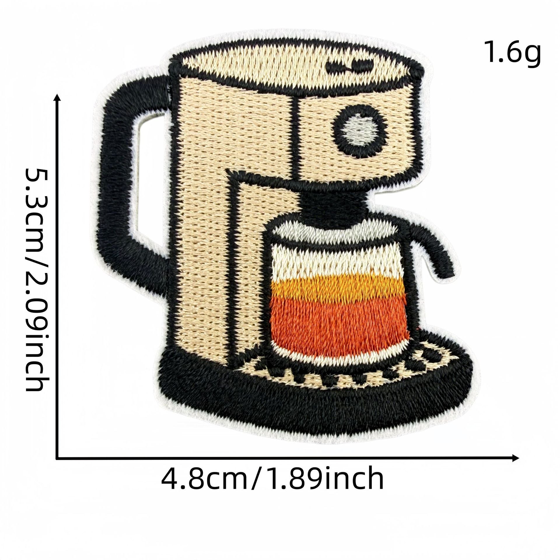 Wholesale 32Pc Home Theme Iron On Embroidered Patches DIY Sewing Decorative Appliques For Clothing Bags And Home Decor