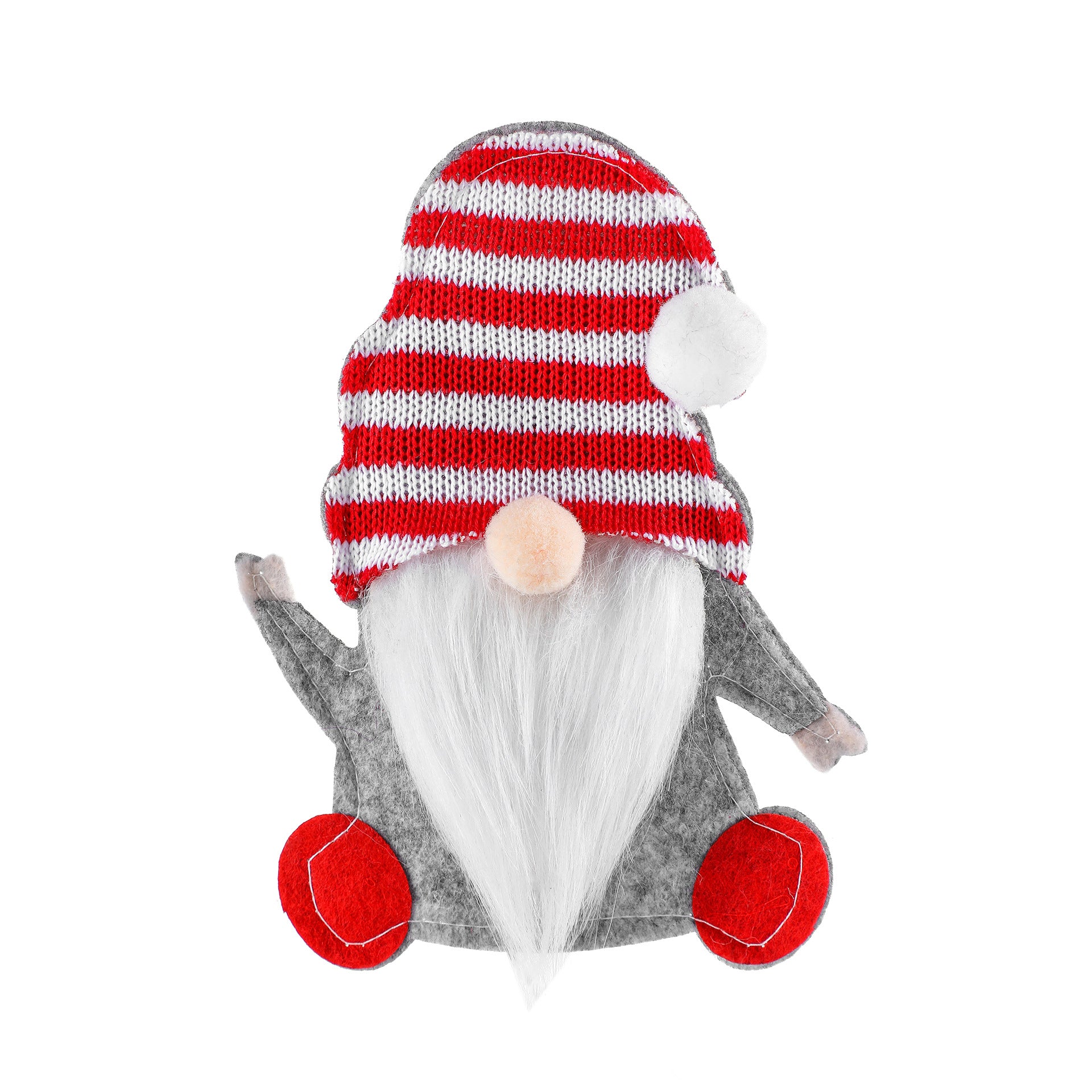 Wholesale Christmas Dwarf Fabric Knife and Fork Set Decorative Supplies