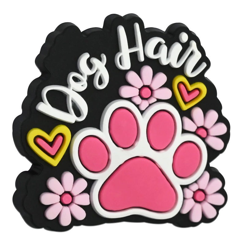 Wholesale Random 100pcs/pack  Cute pet dog beaded bracelet Focal Beads