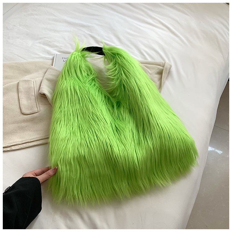 Wholesale Autumn and Winter Plush Bags