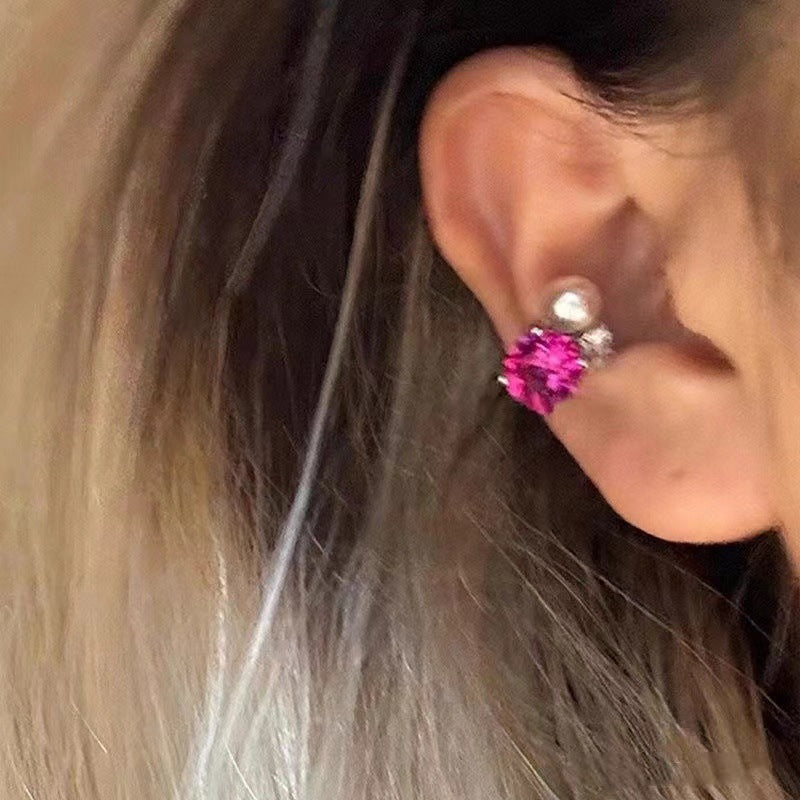 Wholesale Super Shiny Pearl Zircon Ear Cuff