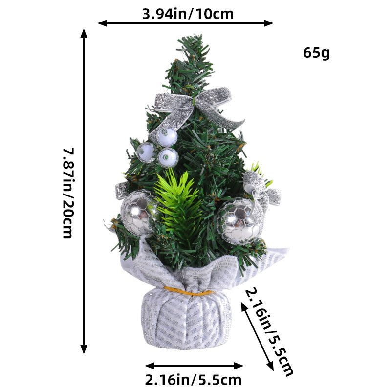Wholesale Mini Christmas Tree Restaurant Tabletop Christmas Decorations