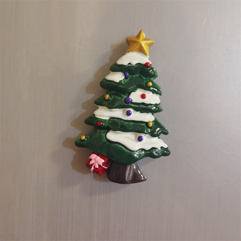 Wholesale Christmas Elderly Refrigerator Stickers Decoration