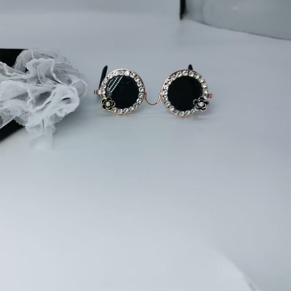 Wholesale Pet cat dog glasses windproof sunglasses beach photography sunglasses