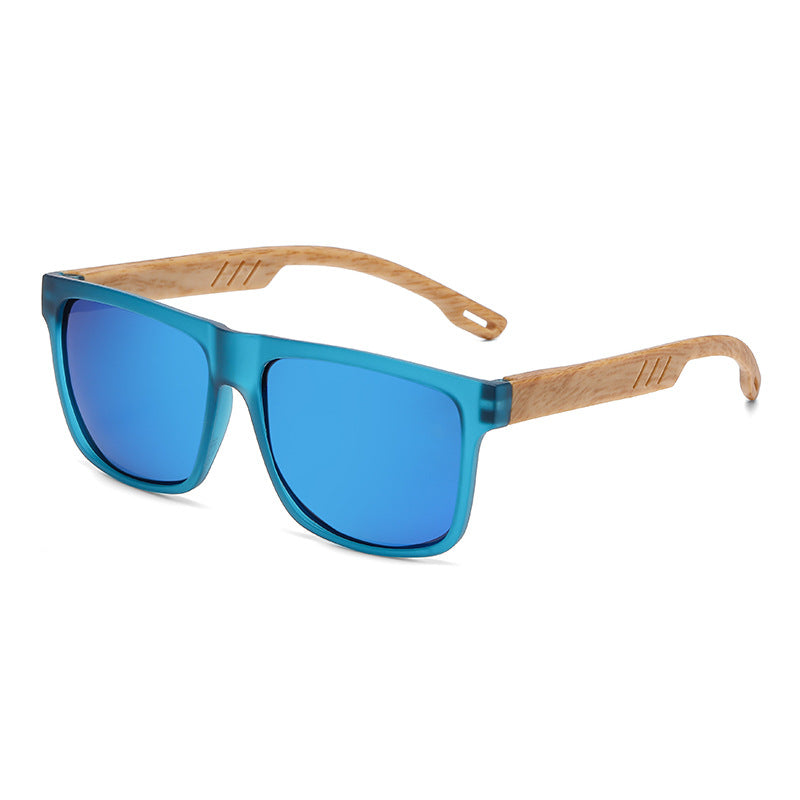 Wholesale New Retro Anti-Uv Bamboo Sunglasses Men's Trendyy Versatile Sunglasses