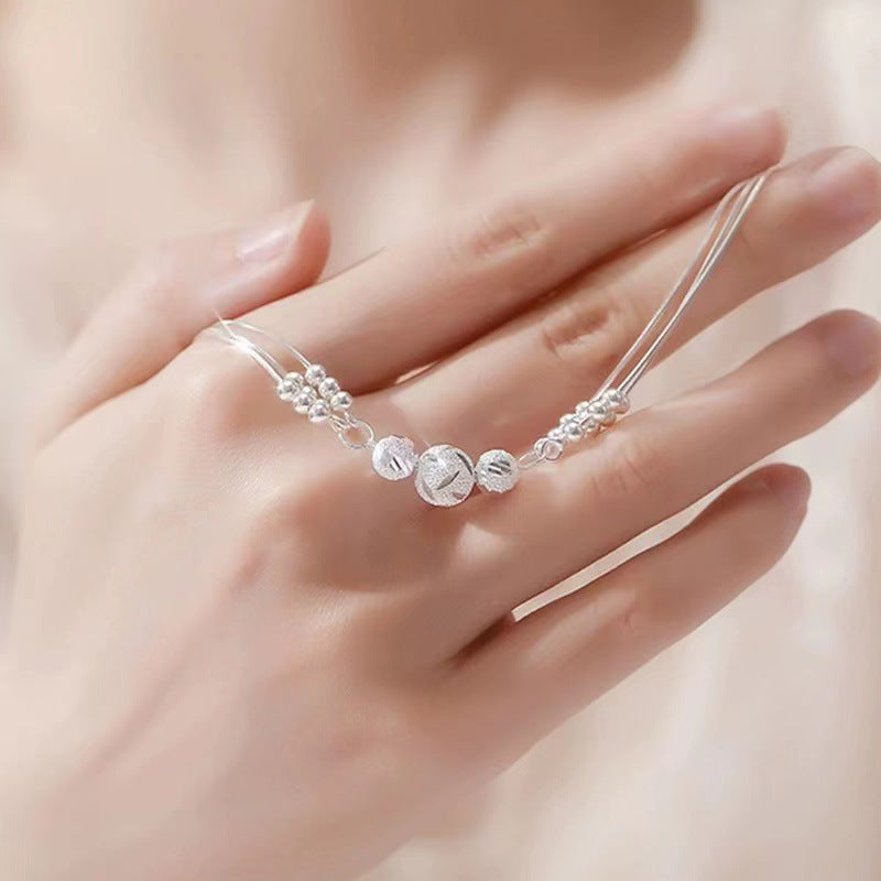 Wholesale Multi-layer Carved Transfer Beads Niche Design, Simple Light Luxury Bracelet