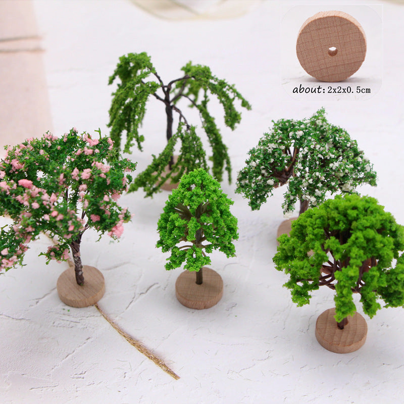 Wholesale Miniature garden mini simulation landscape tree