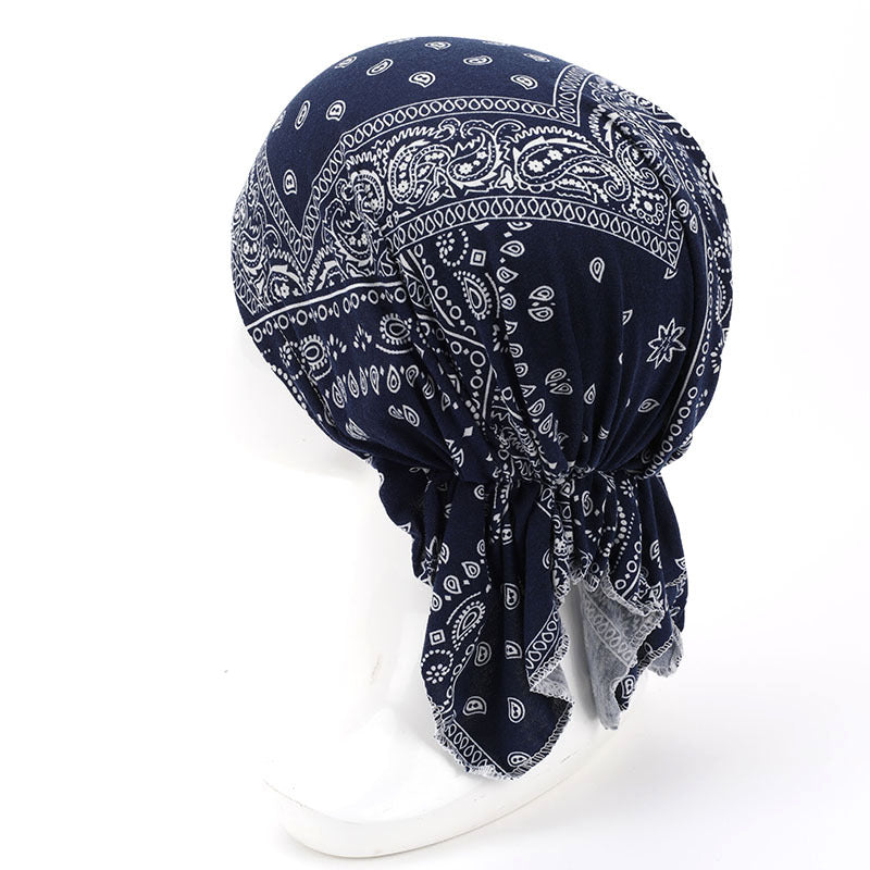 Wholesale Pirate Single Layer Cashew Flower Cotton Polyester Hat