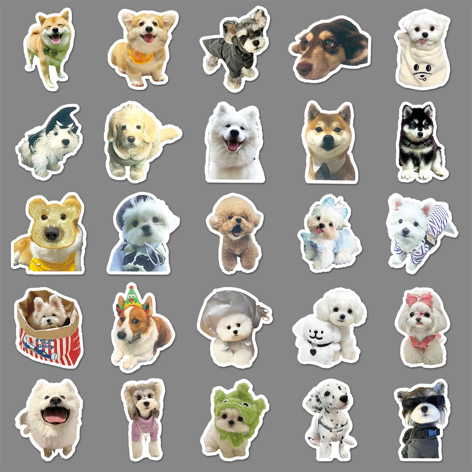 Wholesale 100pcs cute dog cartoon stickers