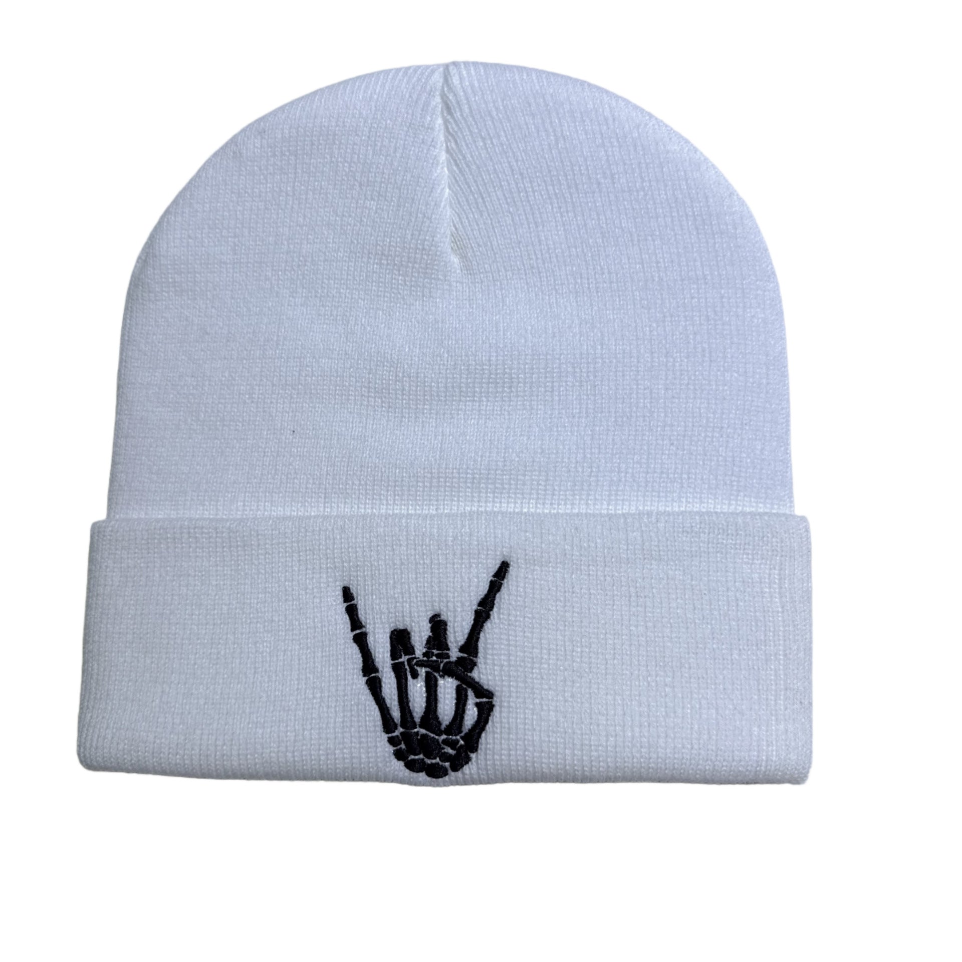 Wholesale  skull finger knitted hat winter warm hat